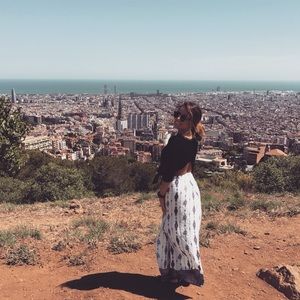 High Waisted Maxi Skirt